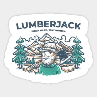 Lumberjack Sticker